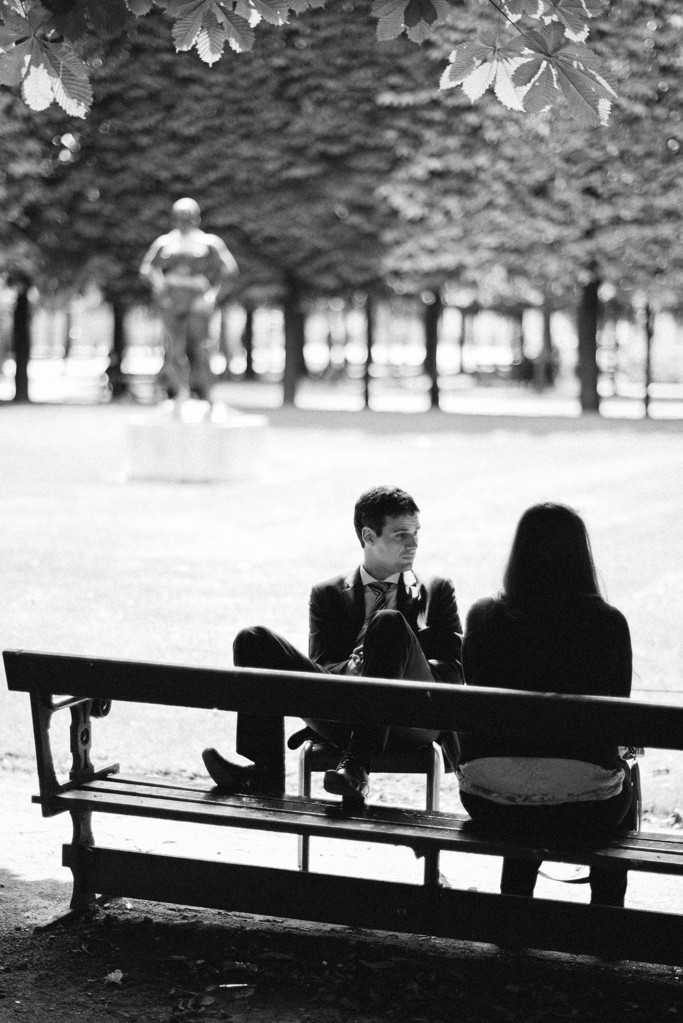 Lunch break, Jardin des Tuileries